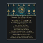 Yin & Yang Symbol, Buddhist Group Advertising Flyer<br><div class="desc">Yin & Yang Symbol,  Buddhist Group Advertising Flyers By The Business Card Store.</div>