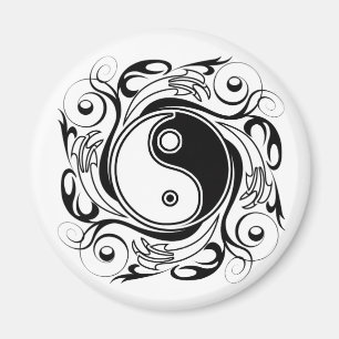 Yin & Yang Symbol Magnet