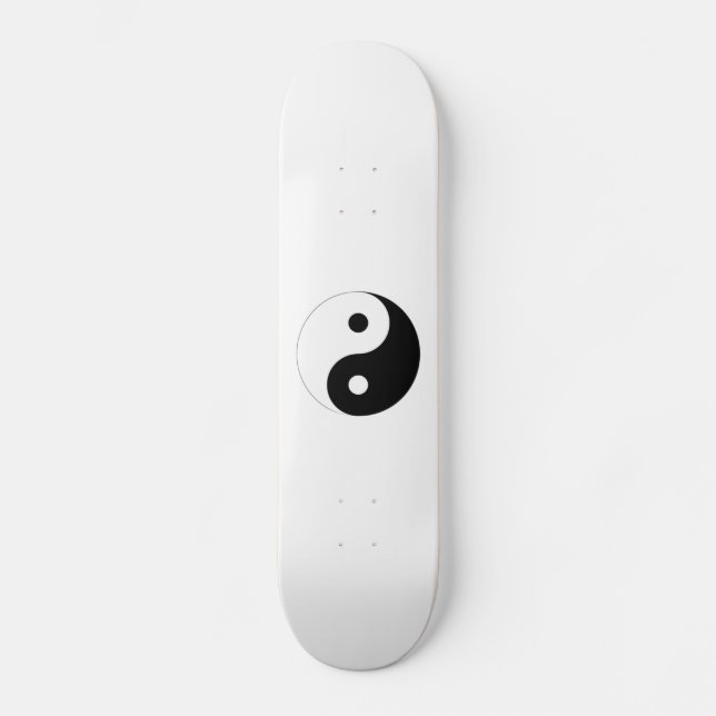 Yin-Yang Symbol Skateboard (Front)