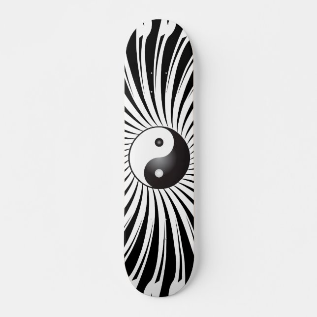 Yin Yang Symbol: Skateboard (Front)