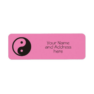 Yin Yang Symbol - solid tattoo design