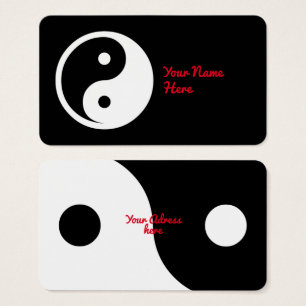 Yin Yang Symbol - solid tattoo design 2