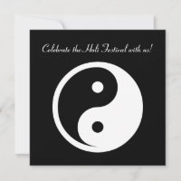 Yin Yang Symbol - solid tattoo design 2