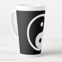 Yin Yang Symbol - solid tattoo design 2