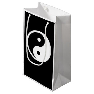 Yin Yang Symbol - solid tattoo design 2 Small Gift Bag