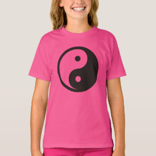 Yin Yang Symbol - solid tattoo design T-Shirt