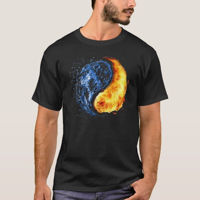 Yin Yang Symbol T-Shirt (Front)