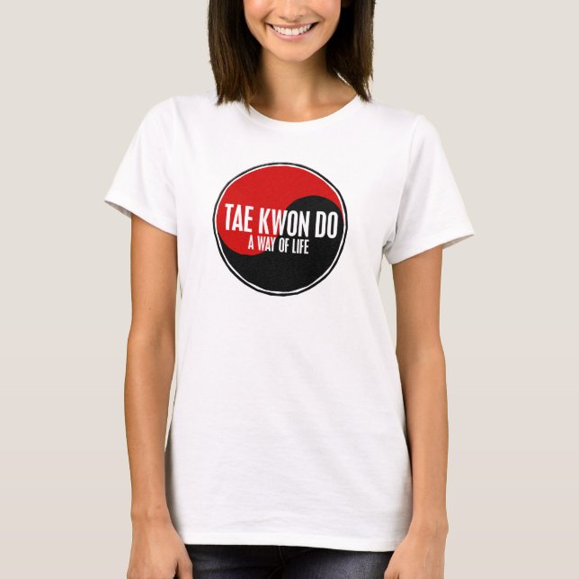 Yin Yang Tae Kwon Do 1 T-Shirt (Front)
