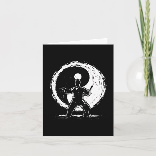 Yin Yang Tai Chi Chuan Instructor Minimalist Card (Front)