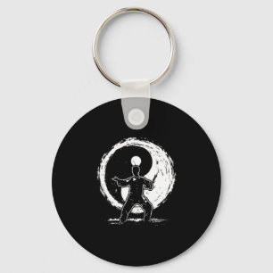 Yin Yang Tai Chi Chuan Instructor Minimalist Key Ring