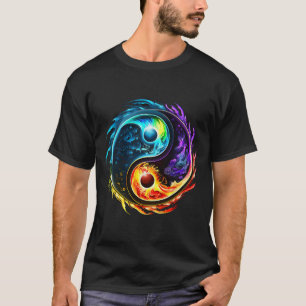 Yin Yang, Taoism, Tai Chi, Qi Gong, Polarity, Dual T-Shirt