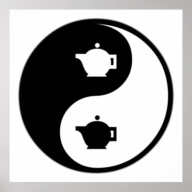Yin Yang Tea Poster (Front)