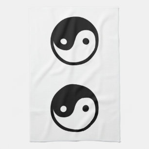 Yin Yang Tea Towel