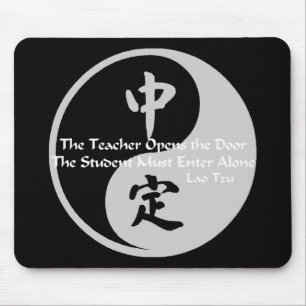 Yin Yang -  The Teacher Mouse Pad