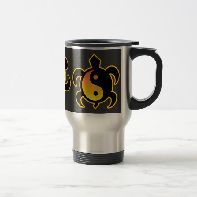 Yin Yang Turtle Mugs (Right)