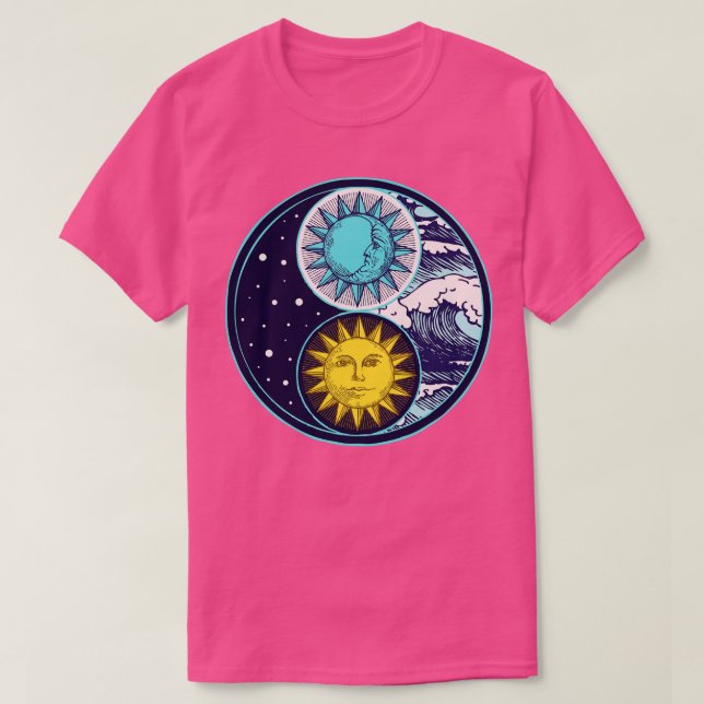 Yin Yang Universe T-Shirt (Design Front)