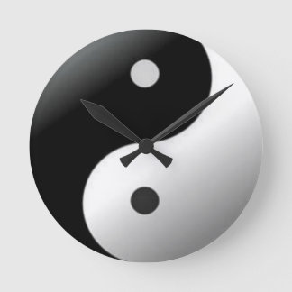 Yin Yang Watch Round Clock