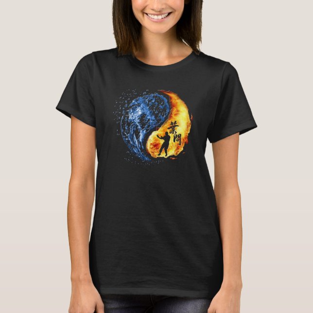 Yin Yang - Wing Chun "Kung Fu" T-Shirt (Front)