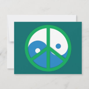 Yin-Yang with Peace sign