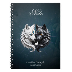 Yin Yang Wolves. Notebook