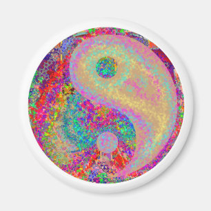 Yin Yang - YinYang by Naveen Joshi Magnet