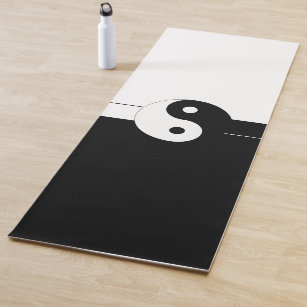 Yin yang yoga mat