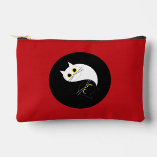 YIN YANG Zen Cat Accessories Pouch