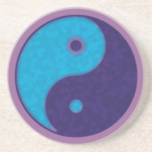 yin yang zen meditation tao coaster