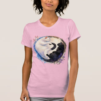 Ying and Yang Kitties T-Shirt