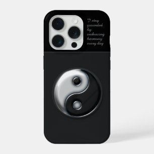 Ying Yang 3D iPhone 15 Pro Case