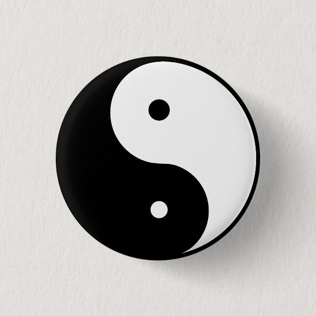 Ying & Yang Button (Front)