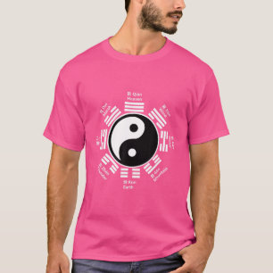Ying Yang Chinese Tai Chi Yin Gift Feng Shui Bagua T-Shirt