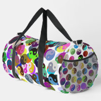 Ying Yang Circles Colourful Pattern