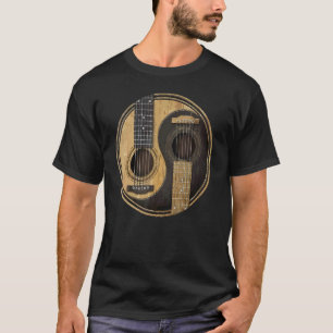 Ying Yang Guitar Pick Guitarist Guitar Guita Boy T-Shirt