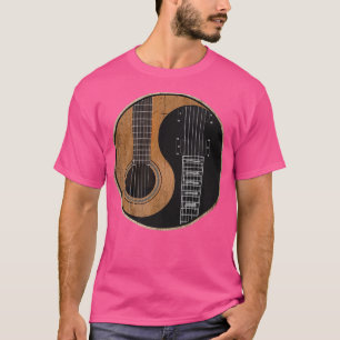 Ying Yang Guitar Pick Guitarist Guitar Guita Lover T-Shirt