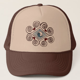 ying yang hat