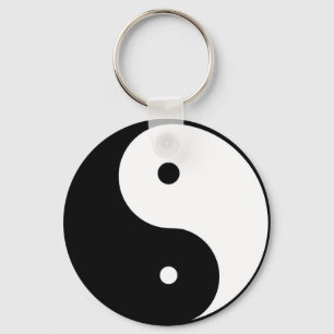 Ying & Yang Key Chain. Key Ring