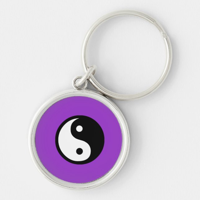 ying yang key ring (Front)