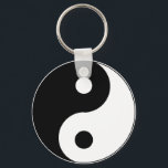 Ying Yang Keychain<br><div class="desc">The concepts of Yin and Yang originate in ancient Chinese philosophy and metaphysics,  which describes two primal opposing but complementary forces found in all things in the universe Taijitu,  the traditional symbol representing the forces of Yin and Yang</div>