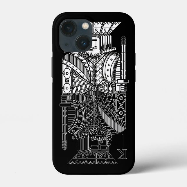 Ying Yang King Case-Mate iPhone Case (Back)