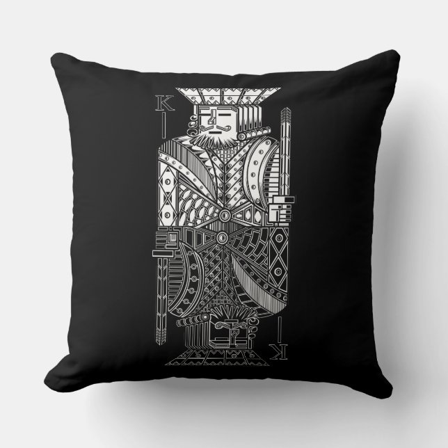 Ying Yang King Cushion (Front)