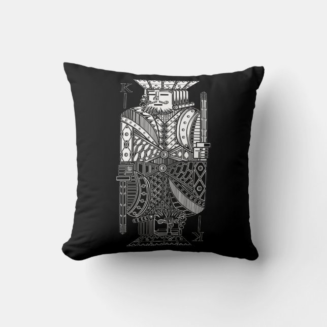 Ying Yang King Cushion (Front)