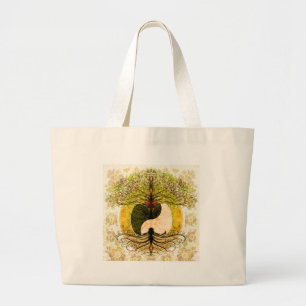 Ying Yang Large Tote Bag