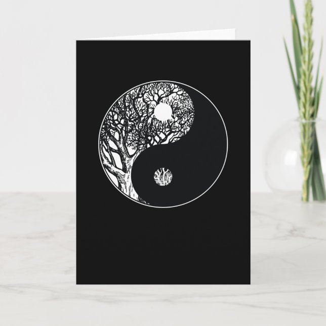 Ying Yang Meditation Card (Front)
