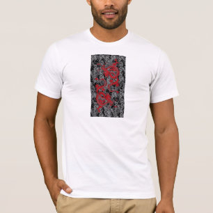Ying Yang Red Dragons T-Shirt