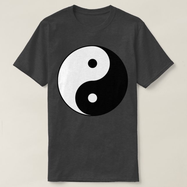 Ying Yang Yoga Mantra Relax T-Shirt (Design Front)