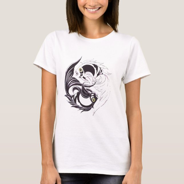 YingYang Koi T-Shirt (Front)