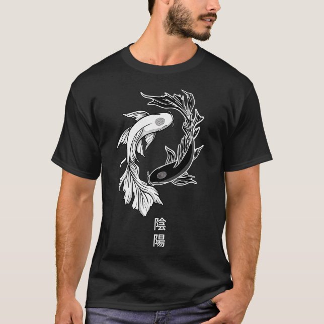 Yinyang koi T-Shirt (Front)