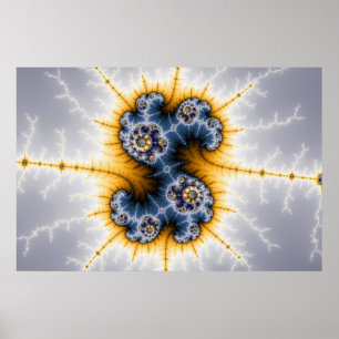 Yinyang Twister - Fractal Poster