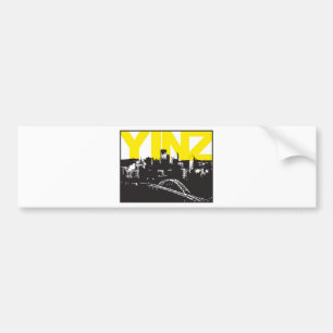 Yinz Pittsburgh Bumper Sticker